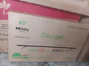 Googel Smart Tv 43 Inch Webos Tv Andraid Framless 2026quality Hifi