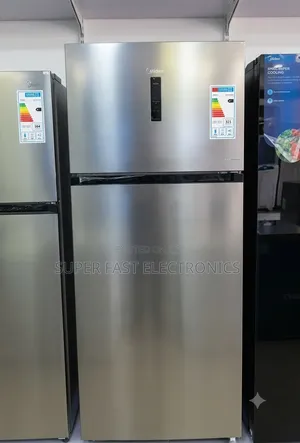 Midea Refrigerator 620 Double Door No Frost– Top Freezer, Digital
