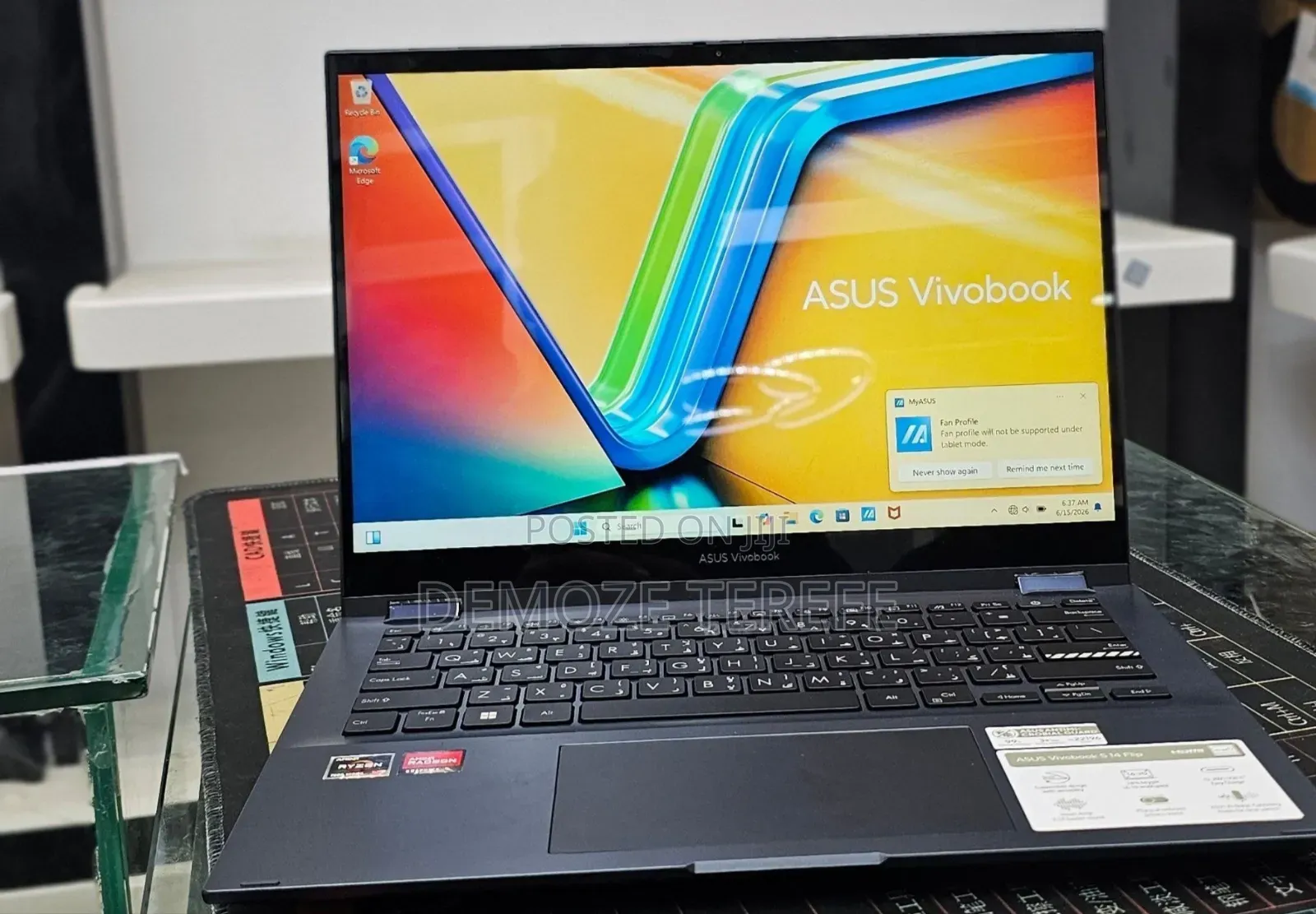 New Laptop Asus Vivobook 14 16GB AMD Ryzen 7 SSD 512GB