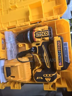 Ingco Rechargeable Drill | Cordless Lithium Battery Drill