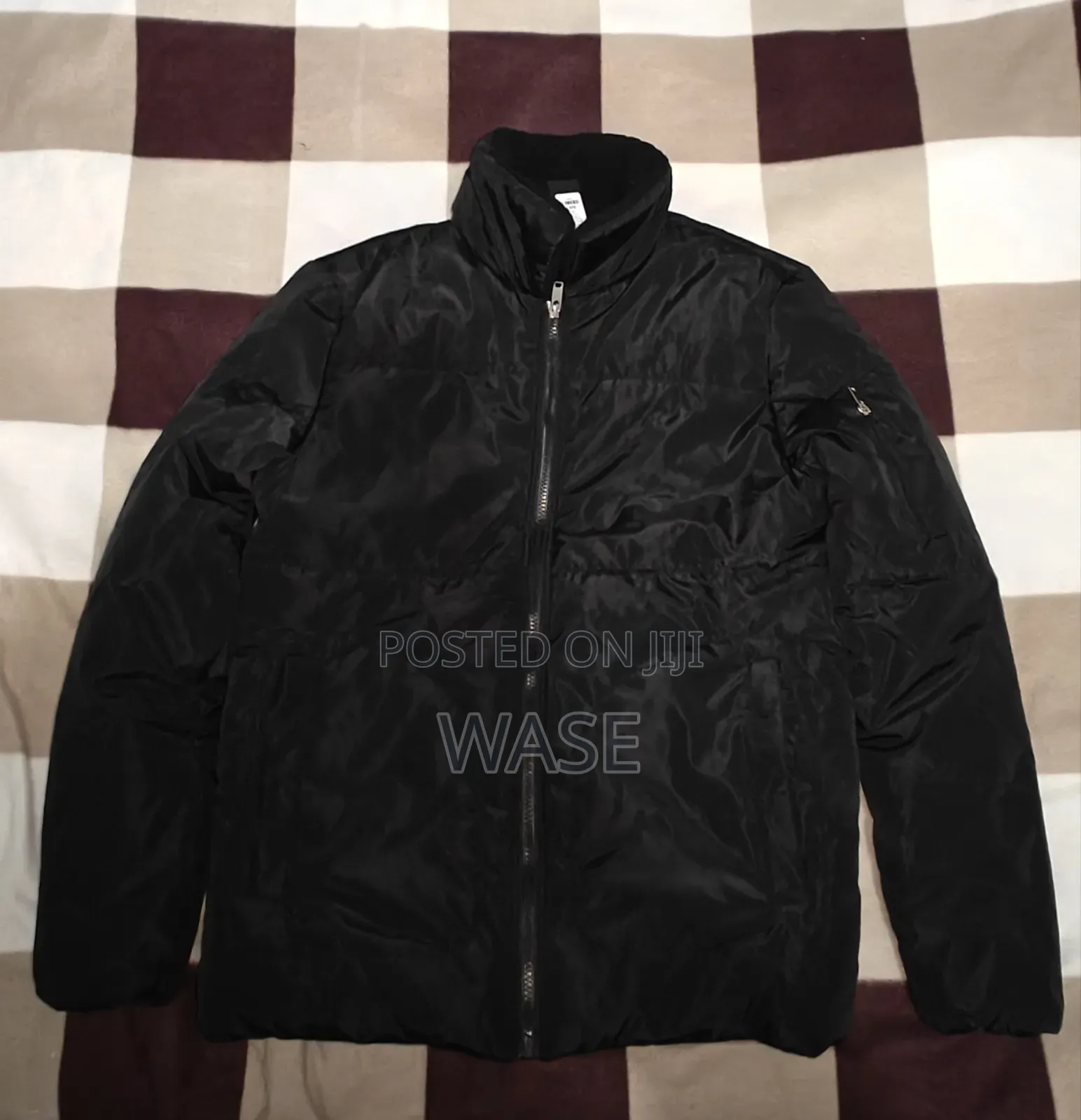 Fashion Nova Winter's Calling Sherpa Collared Puffer Jacket - Black