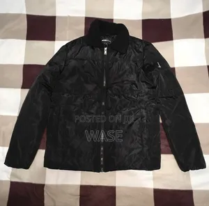 Fashion Nova Winter's Calling Sherpa Collared Puffer Jacket - Black