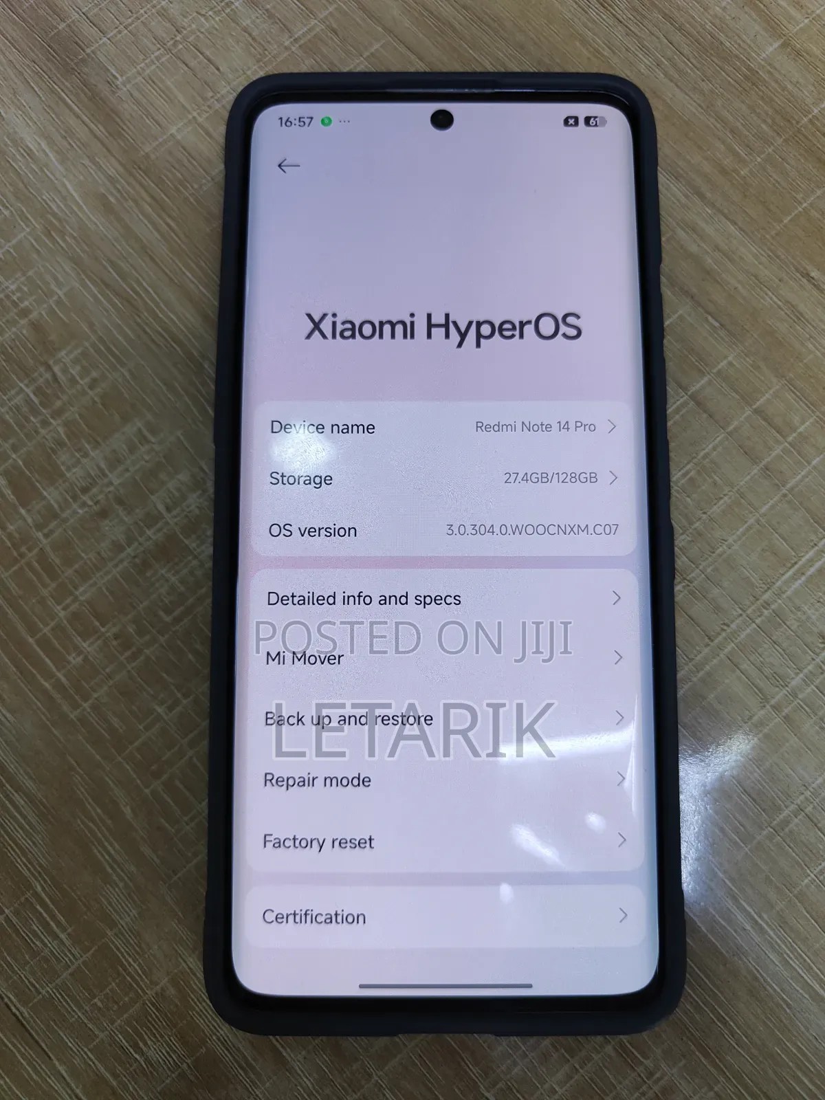 Xiaomi Redmi Note 14 Pro 128 GB White
