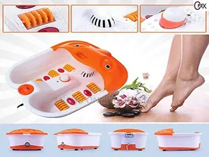 የእግሮን ጤና እና ልስላሴ ይጠብቁ ዘመናዊ Foot Bath Massager ማሳጀር