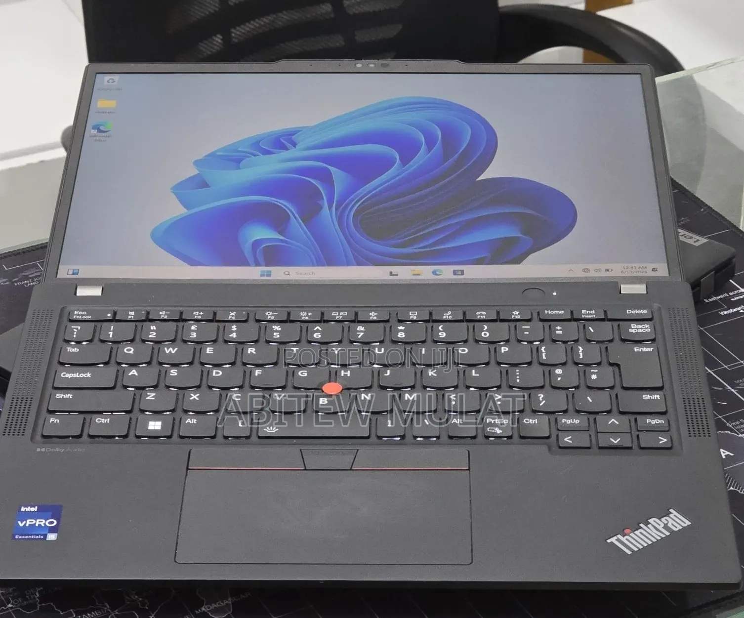 New Laptop Lenovo ThinkPad X13 Gen 4 16GB Intel Core i5 SSD 512GB