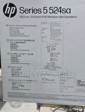 Brand New White Monitor Quantity Available Hp 24" Inch
