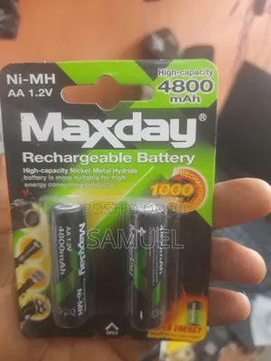 Maxdey Simply Duracell Rechargeable Battery