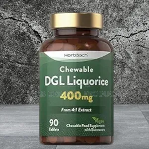 DGL Licorice Root Tablets 400mg | 90 Chewable Highg Strength Tablets