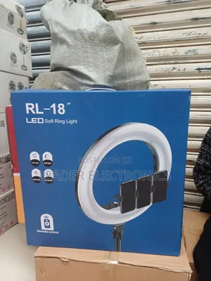 Rl-18” Led Soft Ring Light – Perfect Lighting for Photos Videos!