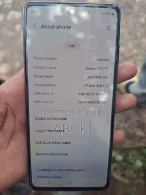Samsung Galaxy S20 FE 256 GB Black