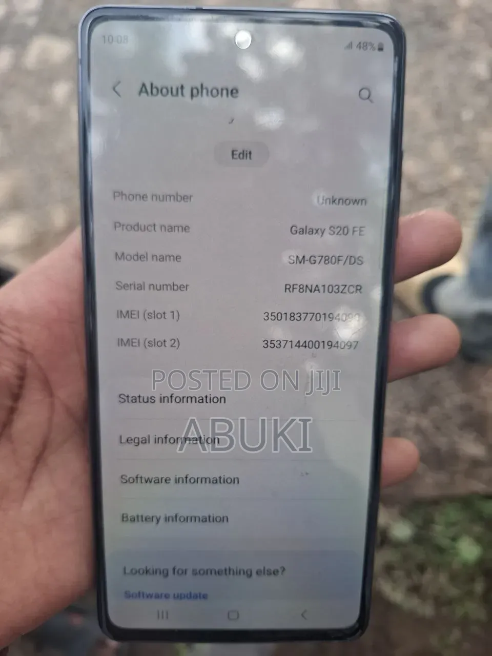 Samsung Galaxy S20 FE 256 GB Black