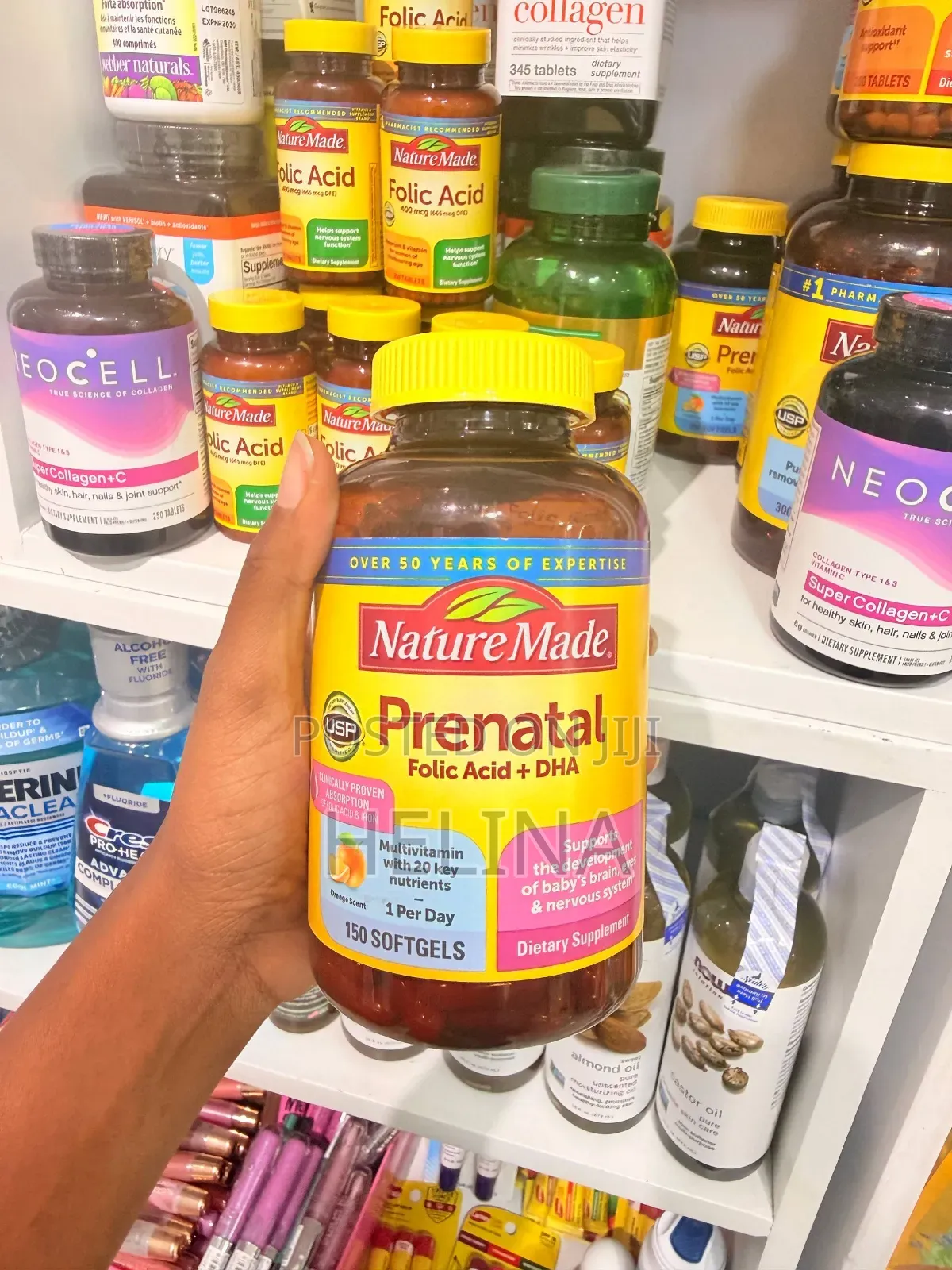 Folic Acid + Dha Prenatal Support for Development of Baby Brain