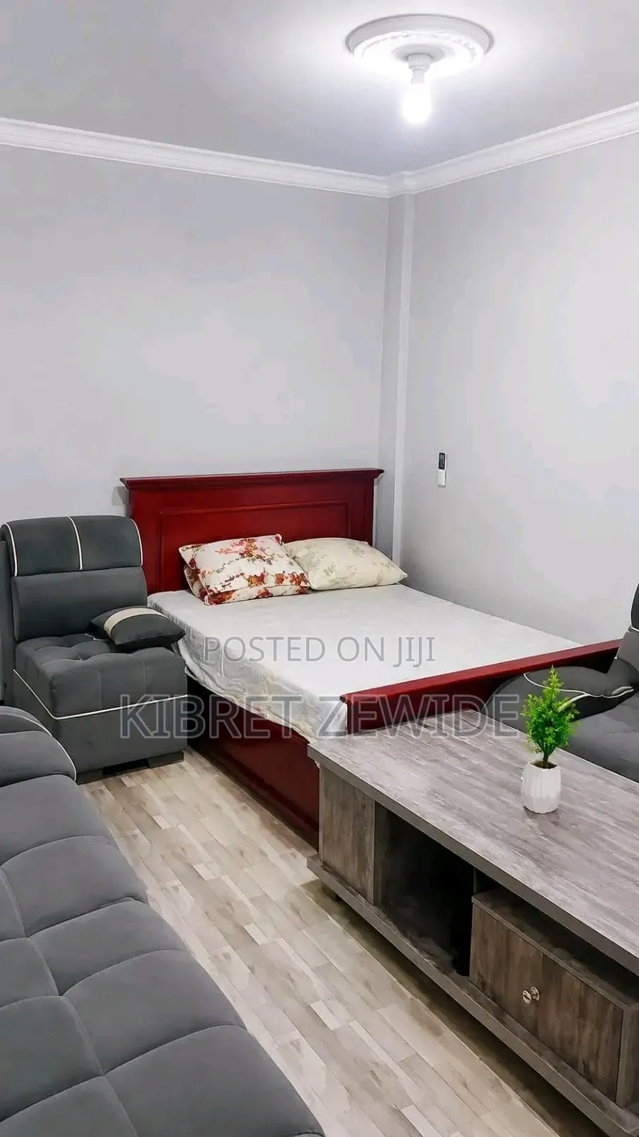 Furnished 1bdrm Condo in Kibert Zewdie, Yeka for sale