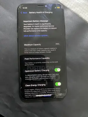 Apple iPhone X 64 GB Black