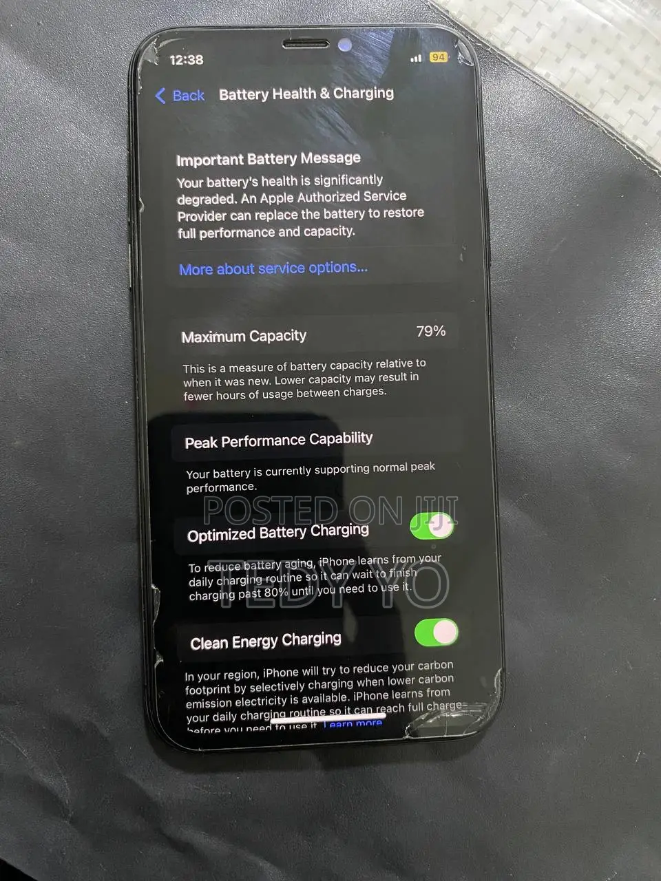 Apple iPhone X 64 GB Black