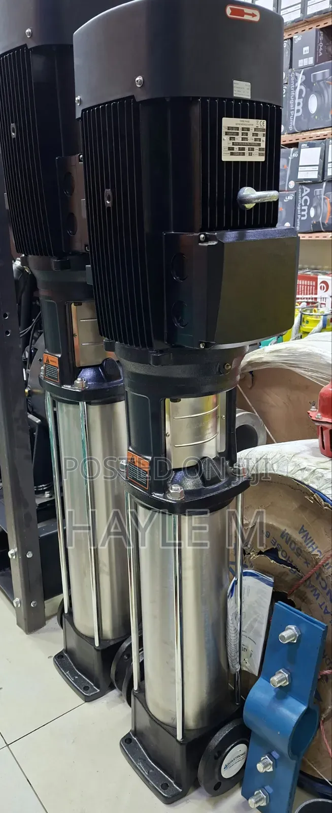 Aquastrong Vertical Water Pump 7.5hp