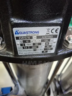 Aquastrong Vertical Water Pump 7.5hp