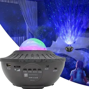 Led Galaxy Projector Light Built-in Speaker
