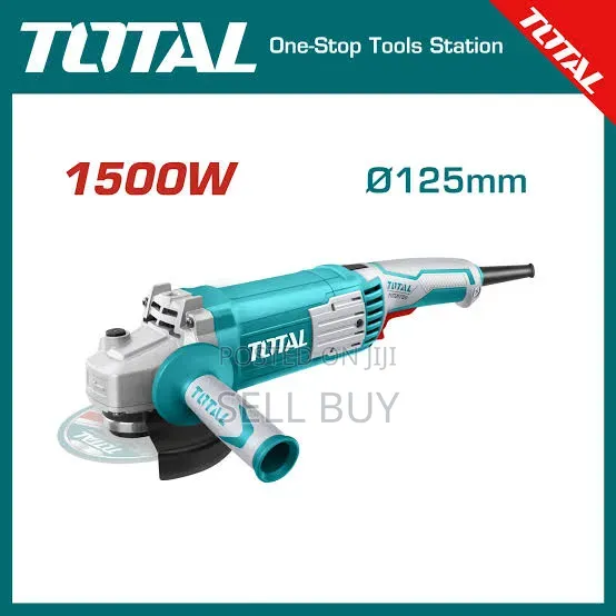 ቶታል (Total) 1500w ኢንዳስትሪያል ማሽነሪያ (Angle Grinder)