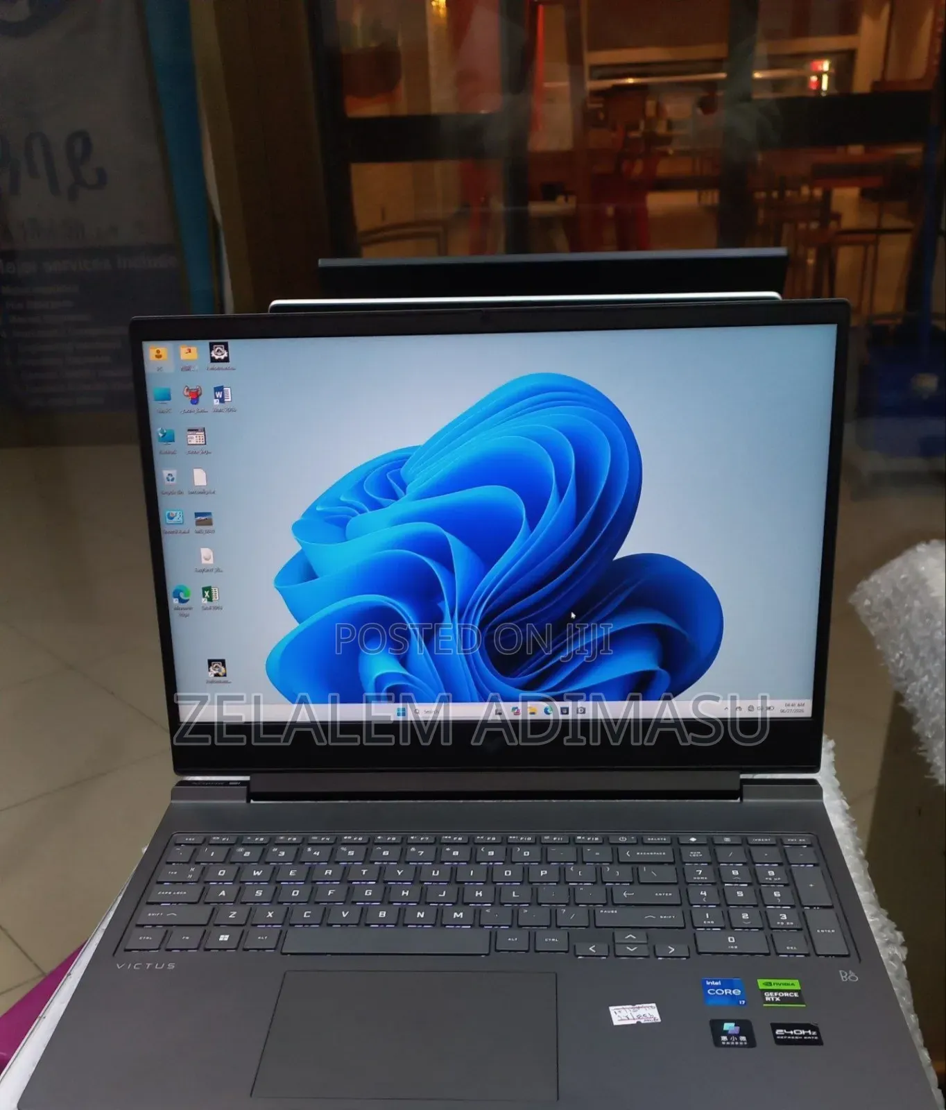 New Laptop HP Victus 15 16GB Intel Core i7 SSD 1T