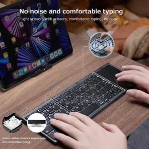 Wireless Keyboard With Touch Mouse