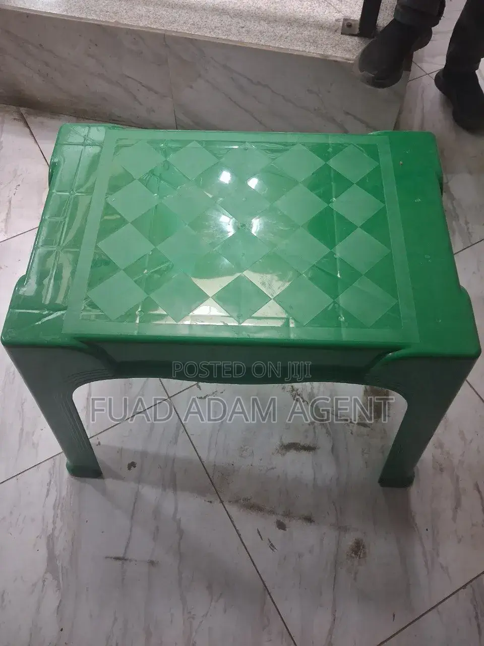 Rectangular Plastic አራት ማዕዘን የፕላስቲክ ጠረጴዛ