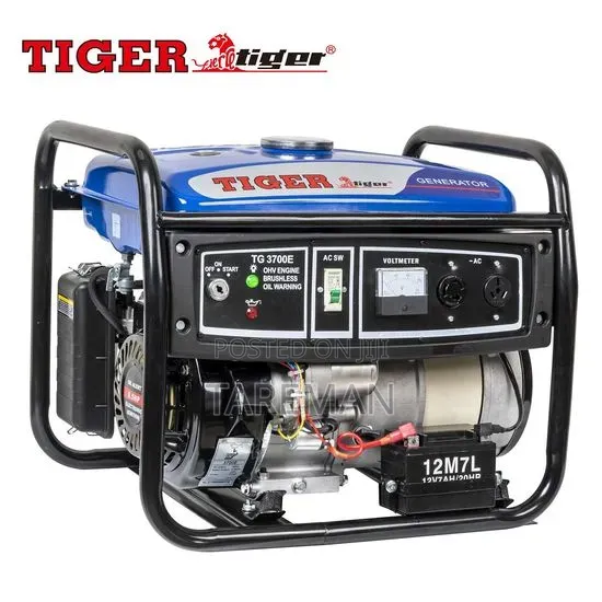 ፡Tiger Brand Blue Portable Gasoline Generator,