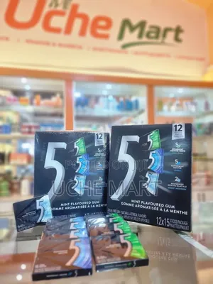 5 Winter Mint Amd Spear Mint Chewing Gum