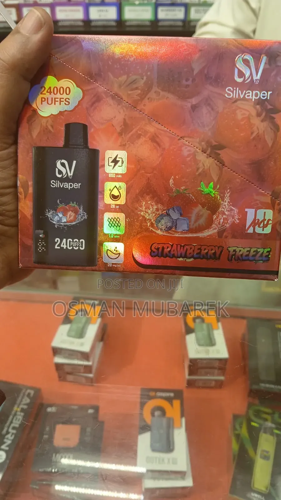 Smrar Silvaper 24000 Puff