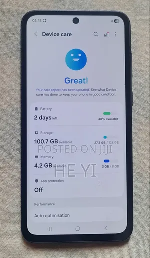 New Samsung Galaxy A35 128 GB Gray