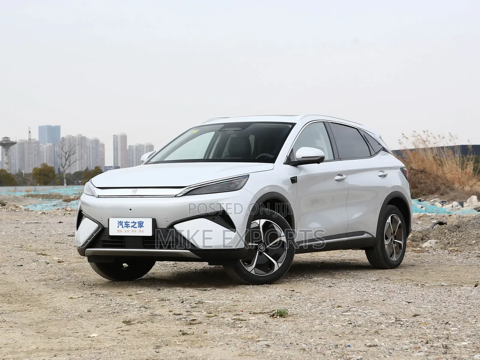 New BYD Yuan Plus 2025 White