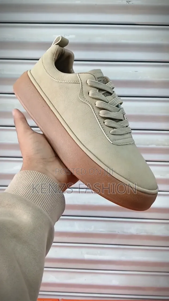 Limited Stock - Leather Suede Sneakers Shoes