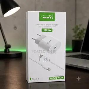 Rugga's Pd25w iPhone Fast Charger Combo