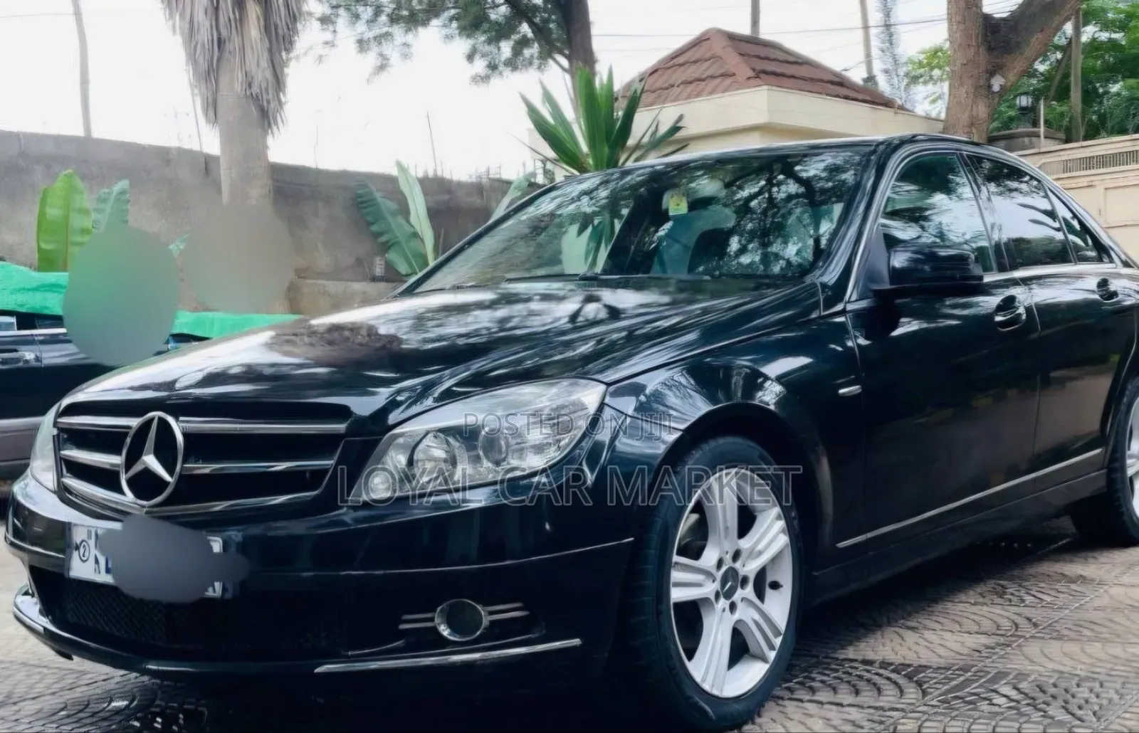 Mercedes-Benz C180 2008 Black