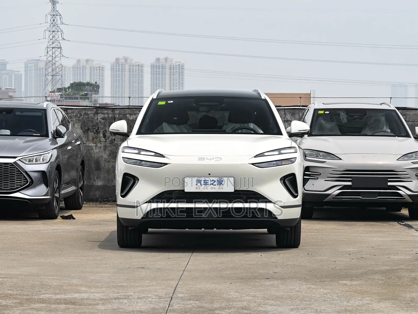 New BYD Sealion 06 EV 2025 Off white