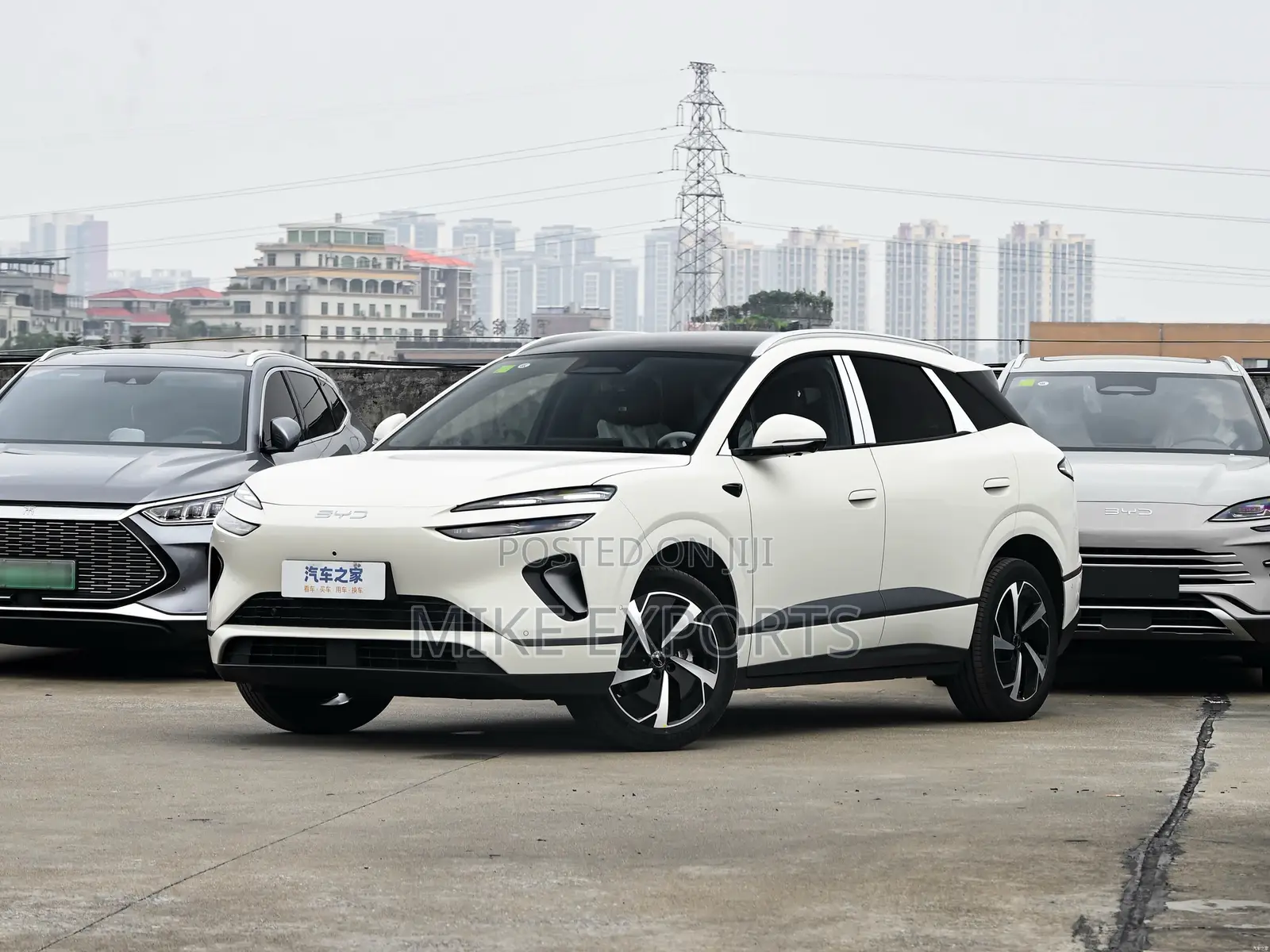 New BYD Sealion 06 EV 2025 Off white