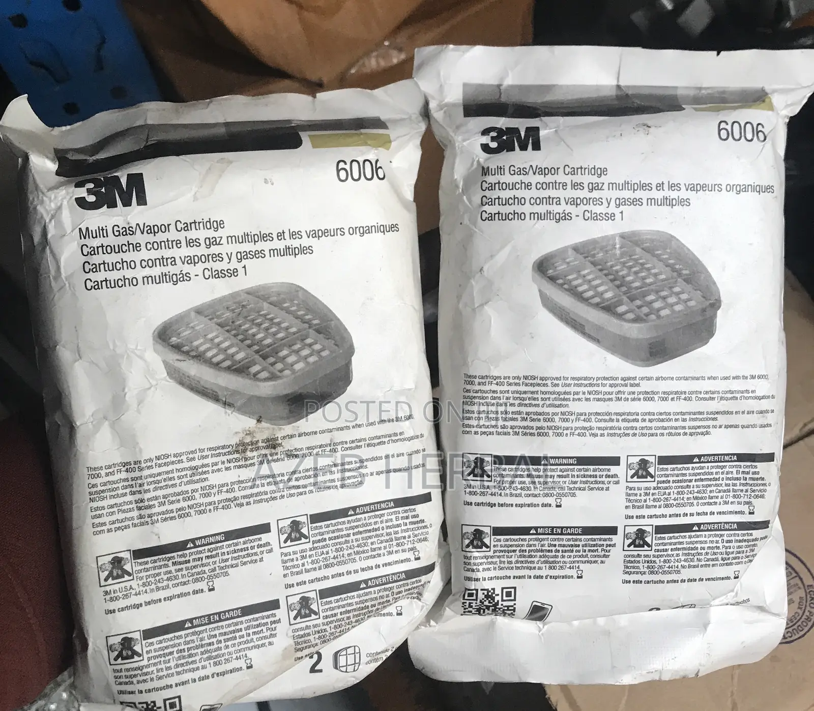 3m Multi Gas Vapor Cartridge Filter