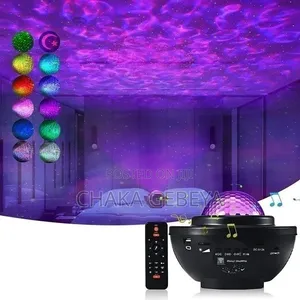 Led Galaxy Projector Light – Bluetooth Speaker, Remote Control,