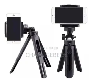 Jmary Portable Tabletop Tripod – 360° Panoramic Head for Mobile,