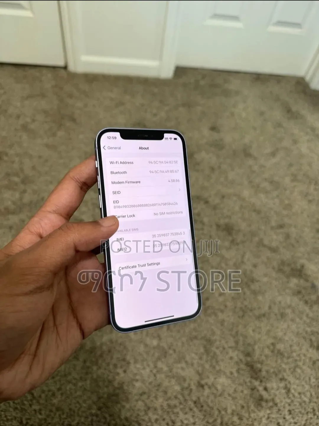 Apple iPhone 12 256 GB Purple