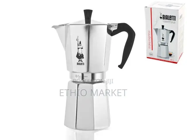 Moka Pot 18cups and 12cups Made in Italy