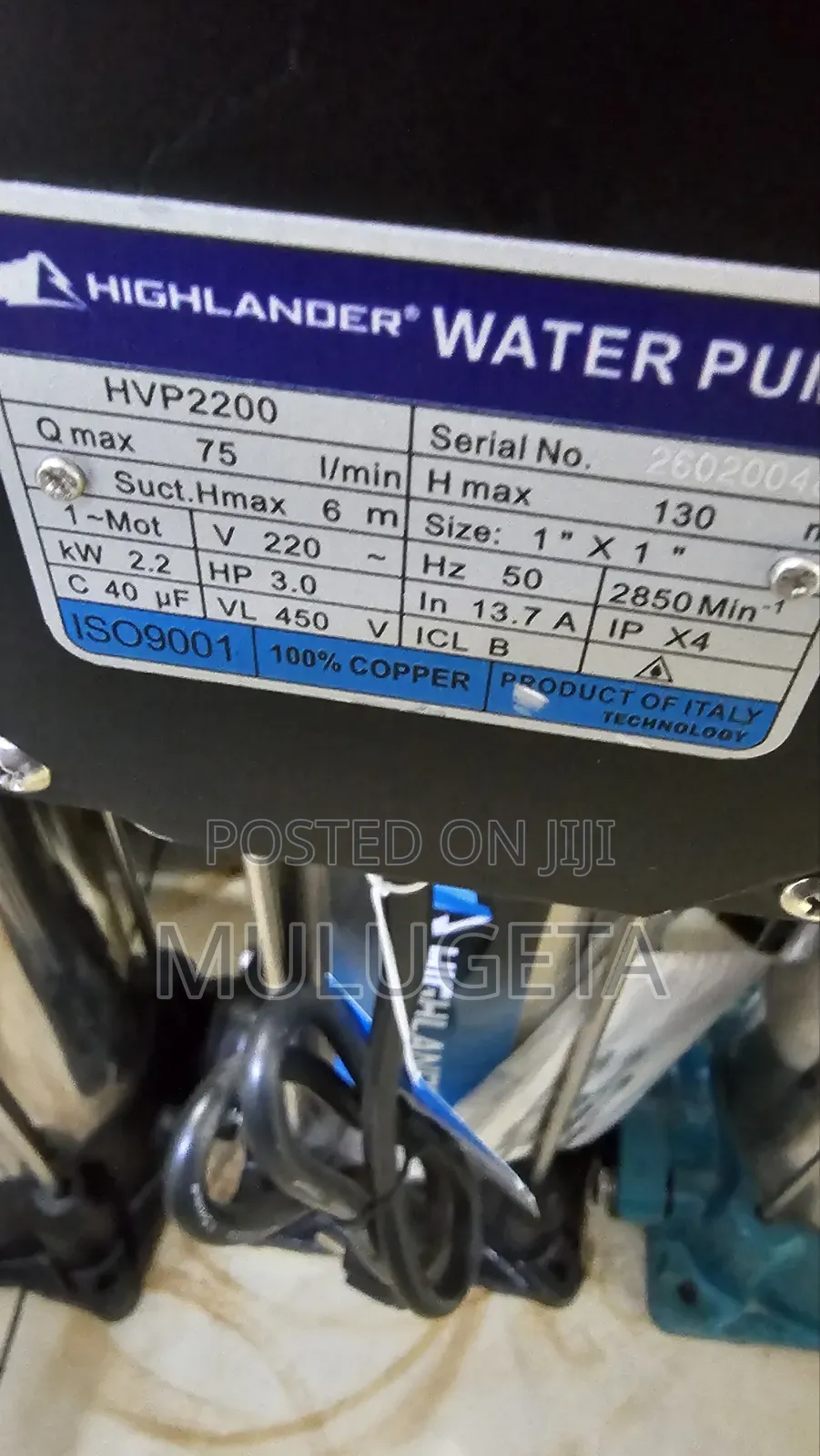 Labiyajo Pump(Vertical Melti Stage Pump)