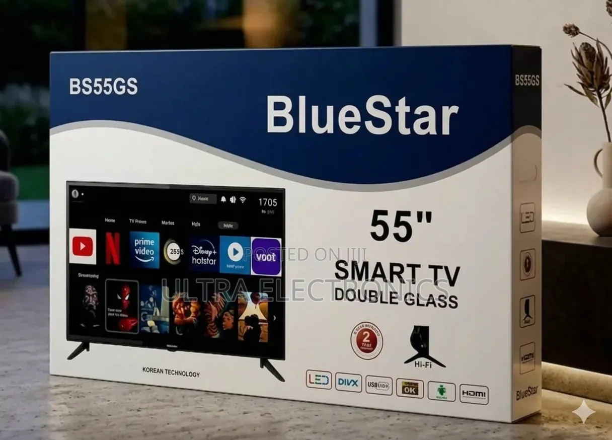 Blue Star 55 Inch Smart Tv – Ultra Hd Entertainment