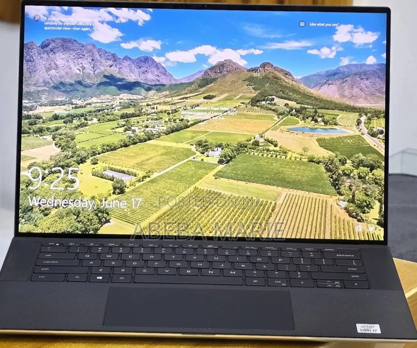 New Laptop Dell XPS 15 16GB Intel Core i7 SSD 512GB