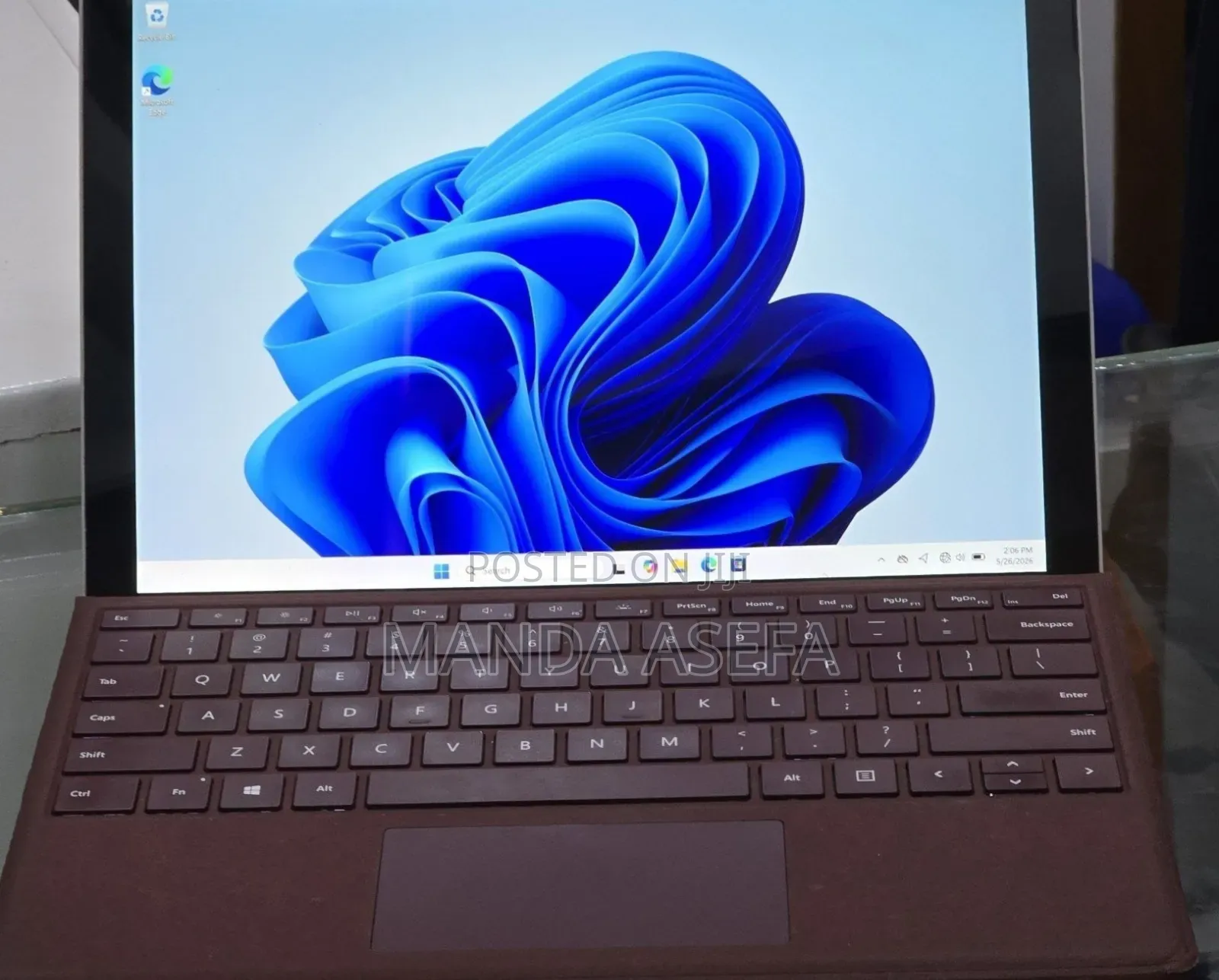 New Laptop Microsoft Surface Pro 6 8GB Intel Core i5 SSD 128GB