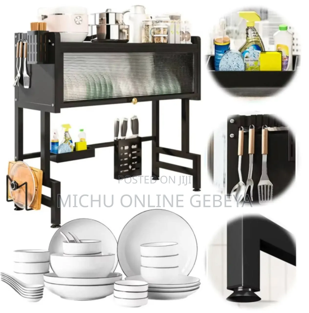 ገብቷል Multi-Functional Storage Leachate Rack/Free Delivery