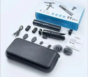 Lavalier Microphone, Wireless, Noise Reduction, With Full Accessories