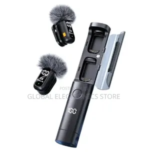 Lavalier Microphone, Wireless, Noise Reduction, With Full Accessories