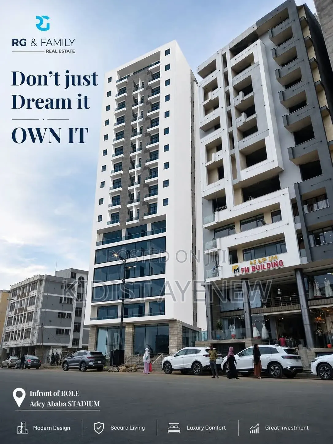 Furnished 2bdrm Apartment in Bole for sale