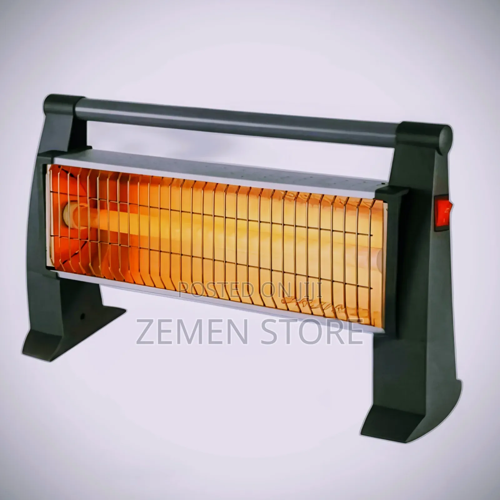 Portable Electric Quartz Room Heater - Single Tube Infrared Warmer